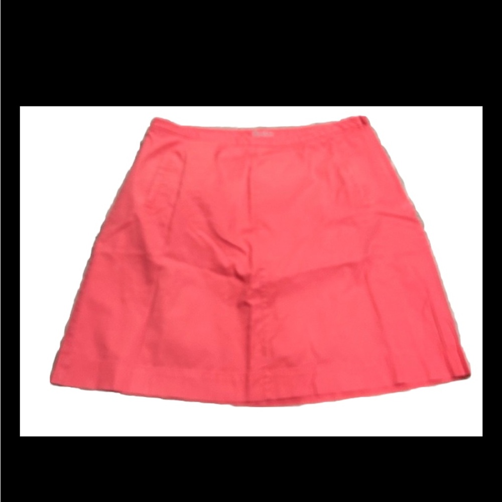 Boden Coral Cotton Skirt Size US 16